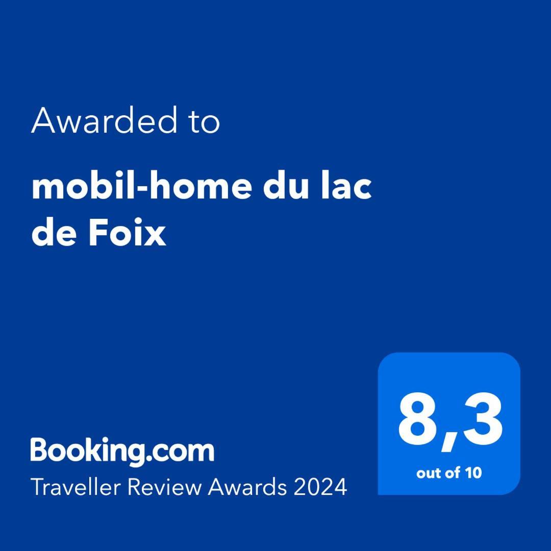 Mobil-Home Du Lac De Foix Εξωτερικό φωτογραφία